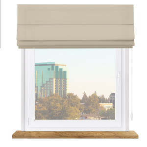 Roleta Rzymska plusz beżowa premium