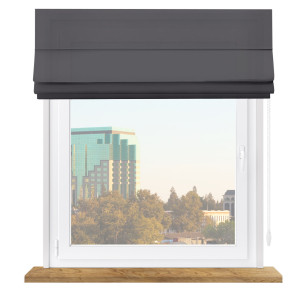 Roleta Rzymska plusz grafitowa premium