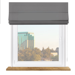 Roleta Rzymska plusz szara premium