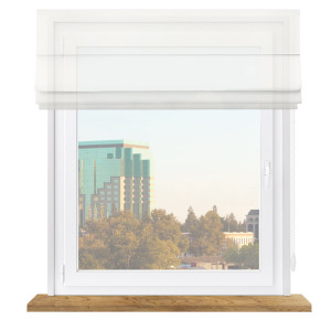 Roleta Rzymska woal ecru premium