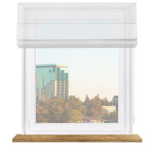 Roleta Rzymska woal szary premium