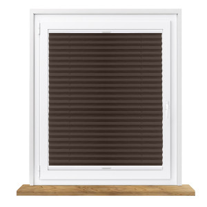 Roleta plisowana zaciemniająca na wymiar inwazyjna