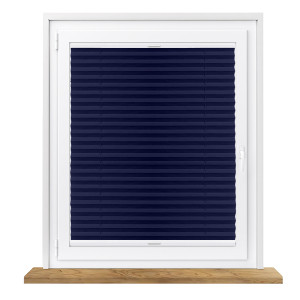 Roleta plisowana zaciemniająca na wymiar inwazyjna