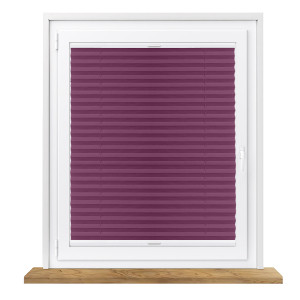 Roleta plisowana zaciemniająca na wymiar inwazyjna