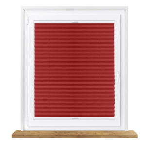 Roleta plisowana zaciemniająca na wymiar inwazyjna