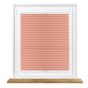 Roleta plisowana zaciemniająca na wymiar inwazyjna