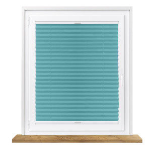 Roleta plisowana zaciemniająca na wymiar inwazyjna