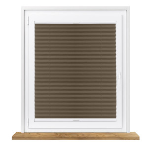 Roleta plisowana zaciemniająca na wymiar inwazyjna