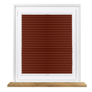 Roleta plisowana zaciemniająca na wymiar inwazyjna