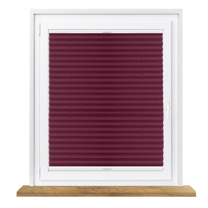 Roleta plisowana zaciemniająca na wymiar inwazyjna