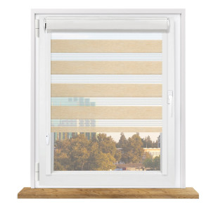 Roleta dzień i noc w kasecie z prowadnicami na wymiar – BH1504