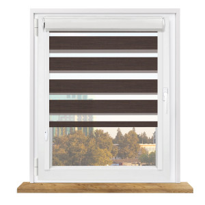 Roleta dzień i noc w kasecie z prowadnicami na wymiar – BH1506