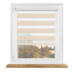 Roleta dzień i noc w kasecie z prowadnicami na wymiar – BH63