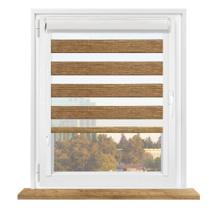 Roleta dzień i noc w kasecie z prowadnicami na wymiar – BH65