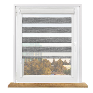 Roleta dzień i noc w kasecie z prowadnicami na wymiar – BH67