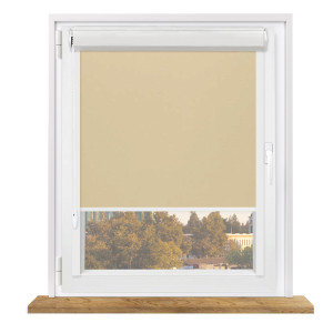 Roleta zaciemniająca termiczna w kasecie z prowadnicami na wymiar
