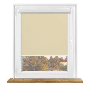 Roleta zaciemniająca termiczna w kasecie z prowadnicami na wymiar
