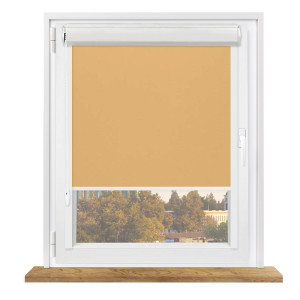 Roleta zaciemniająca termiczna w kasecie z prowadnicami na wymiar