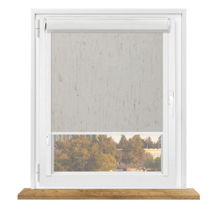 Roleta zaciemniająca termiczna w kasecie z prowadnicami na wymiar