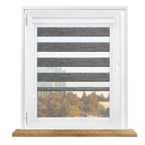 Roleta dzień i noc w kasecie aluminiowej z prowadnicami na wymiar – BH70