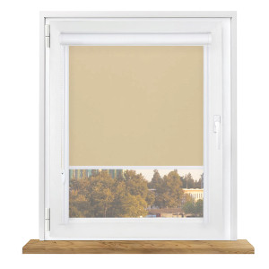 Roleta zaciemniająca w kasecie aluminiowej z prowadnicami na wymiar