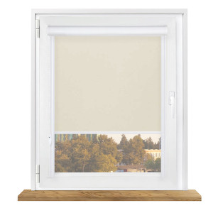 Roleta zaciemniająca w kasecie aluminiowej z prowadnicami na wymiar