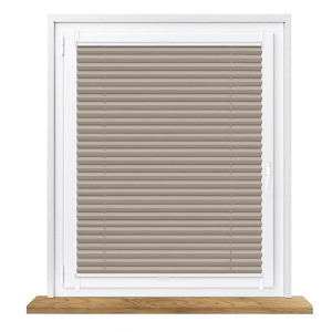 Plisa Zaciemniająca 100% Na Wymiar Bezinwazyjna – Jasny Beż