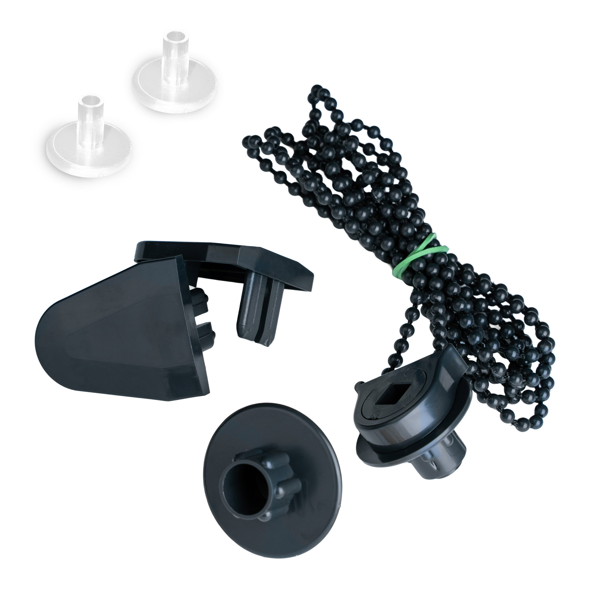 Zestaw montażowy do rolety dzień noc z napinaczem – antracyt