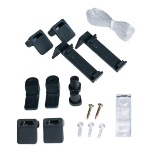 Zestaw żyłkowy do rolet dzień noc i zaciemniających – antracyt