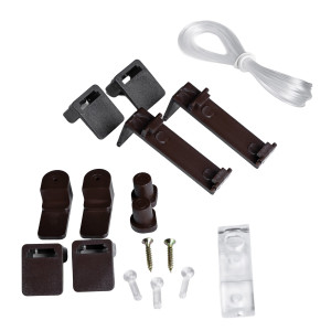 Zestaw żyłkowy do rolet dzień noc i zaciemniających – brązowy