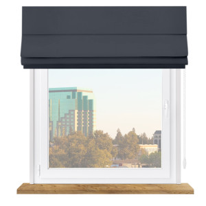 Roleta rzymska zaciemniająca blackout stal premium