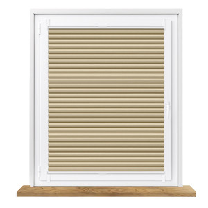 Roleta plisowana Honeycomb plaster miodu 100% zaciemniająca na wymiar – Pustynia