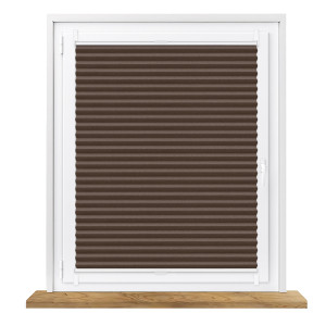 Roleta plisowana Honeycomb plaster miodu 100% zaciemniająca na wymiar – Ziemia