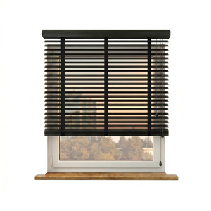 Żaluzja drewniana pozioma 50 mm na wymiar – Arabika