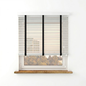 Żaluzja drewniana pozioma 50 mm na wymiar – Kokos